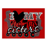 Love My Derby Sisters Mini Note Cards Business Card Templates