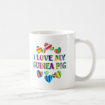 Love My Guinea Pig Coffee Mugs