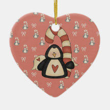 Love my Penguin Ornament