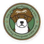 Love My Portuguese Water Dog stickers