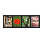 Love Nature Elements Creative Mounted Canvas Print canvas prints