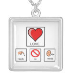 Love Needs No Words Necklace