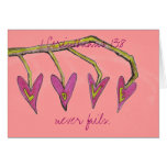 Love Never Fails 1 Cor. 13:8 Cards