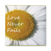 Love Never Fails Daisy 1 Corinthians 13