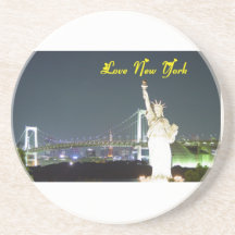 LOVE NEW YORK DESSOUS DE VERRE