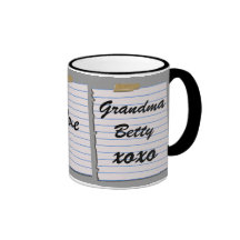 Love Notes For Grandma Mug