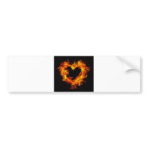 Love of Fire Bumper Stickers