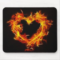 Love of Fire Mousepads
