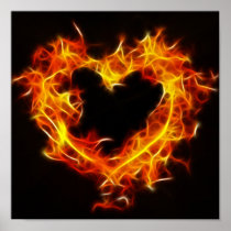 Love of Fire Print