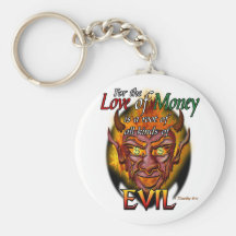 Love of Money Key Chain