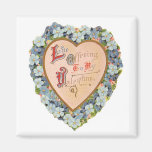 Love Offering Vintage Valentine Magnet