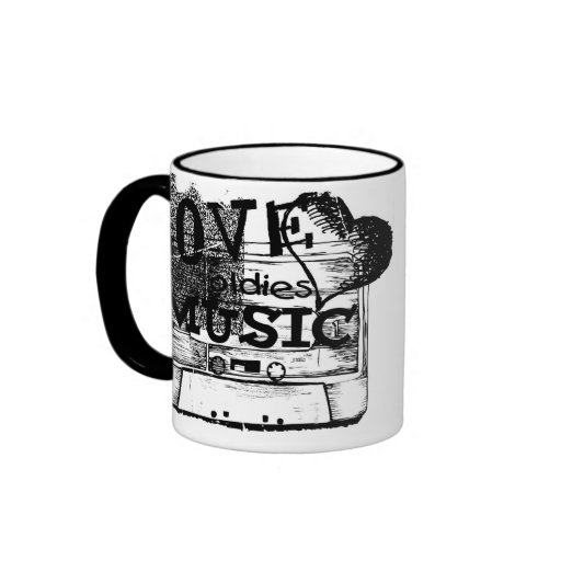 Love oldies music 4 Vintage Mug