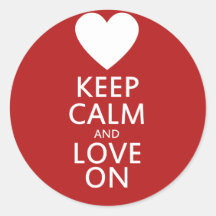 Love on for Valentines day Stickers