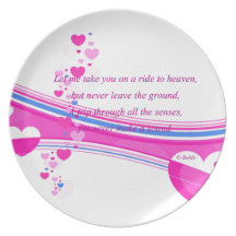 Love on Solid Ground Dinner Plates