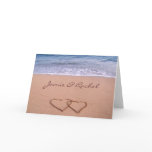 Love on the Beach Card