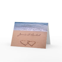 Love on the Beach Card