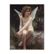 Love on the Lookout by William Bouguereau Postcards
