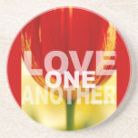 Love One Another Beverage Coasters