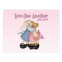 Love One Another Postcards