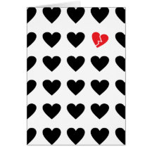 love outcast greeting card