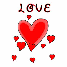 Love Over Hearts Cut Out