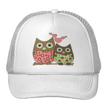 Love Owls Mesh Hats