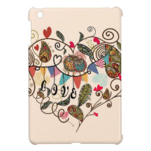 Love Owls Valentines iPad Mini Covers