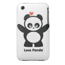 Love Panda® iPhone 3G/3GS Barely There Case-mate Iphone 3 Case