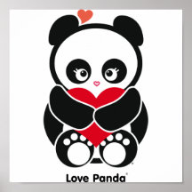 Love Panda® Poster