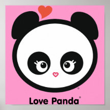 Love Panda® Poster