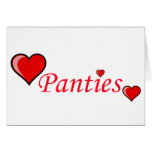 Love Panties cards
