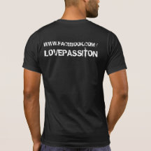 LOVE PASS IT ON SHIRT WITH FACEBOOK ADDRESS.