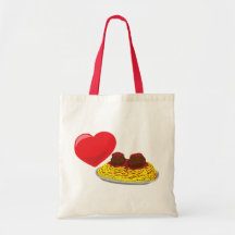 Love pasta!  Customizable: Bags