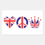Love Peace Crown Sticker