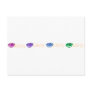 Love, Peace, Freedom & Joy Birds Post Card