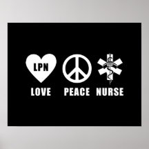 Love Peace LPN Print