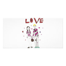 Love Personalized Photo Card