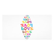 ** LOVE ** PHOTO GREETING CARD