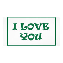 ** LOVE ** PHOTO CARD TEMPLATE