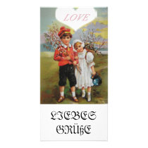 love custom photo card
