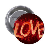 love pinback button