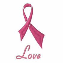 Love Pink Ribbon Long Sleeve