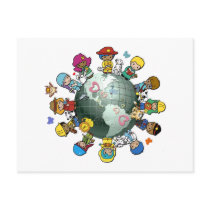 Love Planet Earth: Unite for Peace Postcard