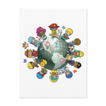 Love Planet Earth: Unite for Peace Post Cards