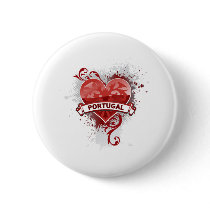 Love Portugal Pinback Buttons