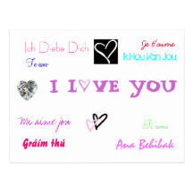 Love postcard