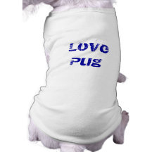 Love Pug Doggie T Shirt