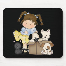 Love Puppies Mousepad