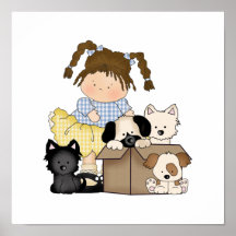 Love Puppies Poster