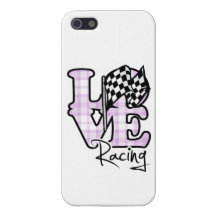 Love Racing; Chequered Flag iPhone 5 Cases